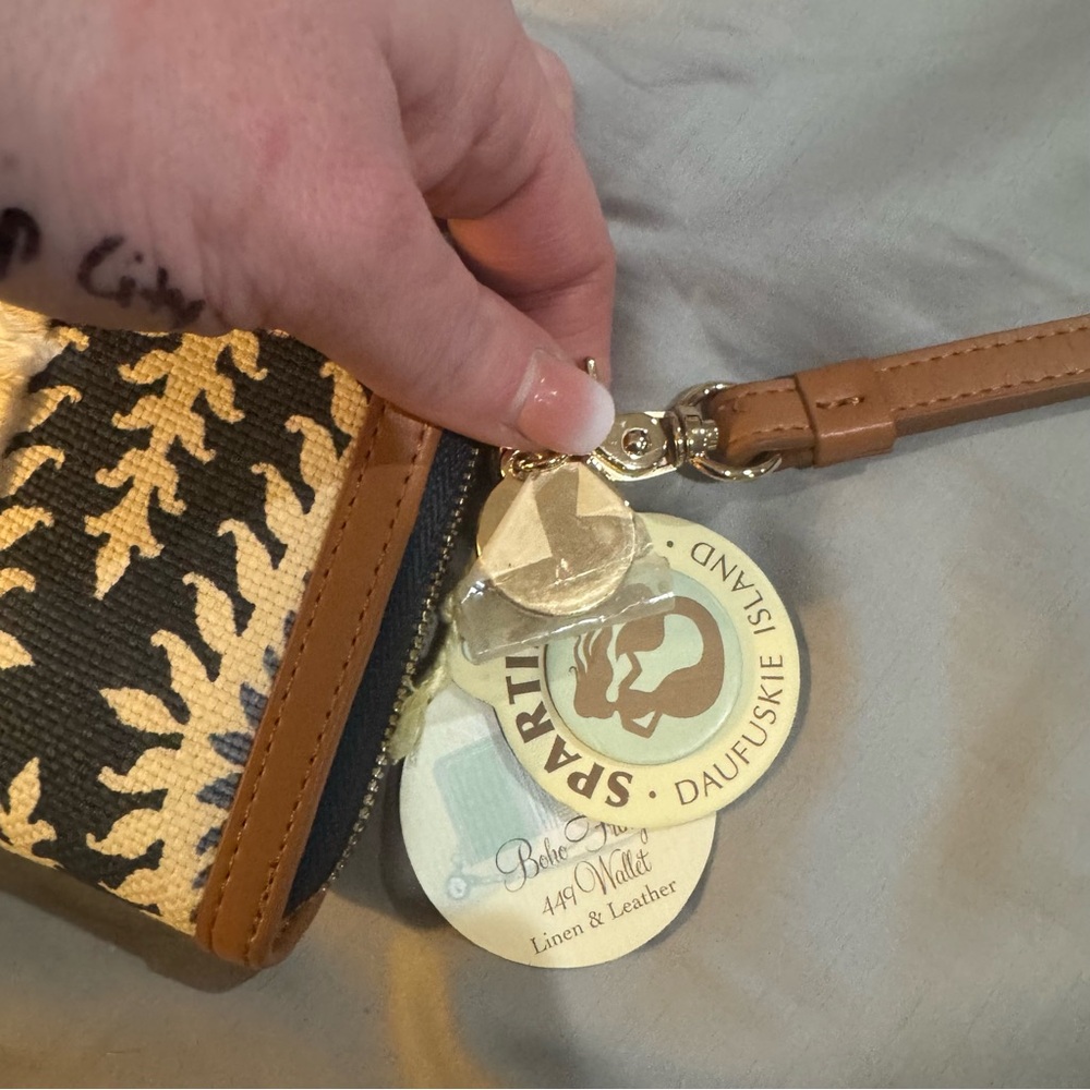 Spartina 449 NWT Lighthouse Boho Fringe Wallet Women's Purse‎ Clutch Handbag NEW - Picture 5 of 8